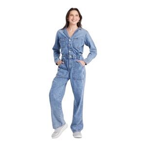 Universal Thread Denim Utility Jumpsuit - Size 4R